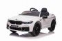 Electric Ride on Car BMW M5, White, Original Licenced, 24V Battery Powered, opening doors, 2.4 Ghz remote control, Soft EVA wheels, LED Lights , Soft start, MP3 player with USB input